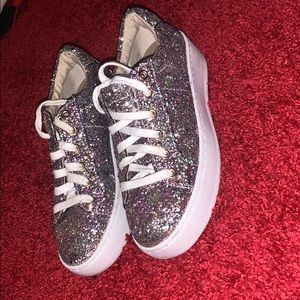 Glitter shoes